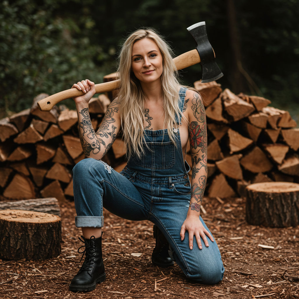 Beautiful Woodcutter.
