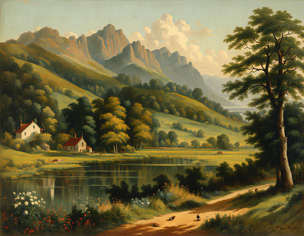 Landscape  by @Seraphine