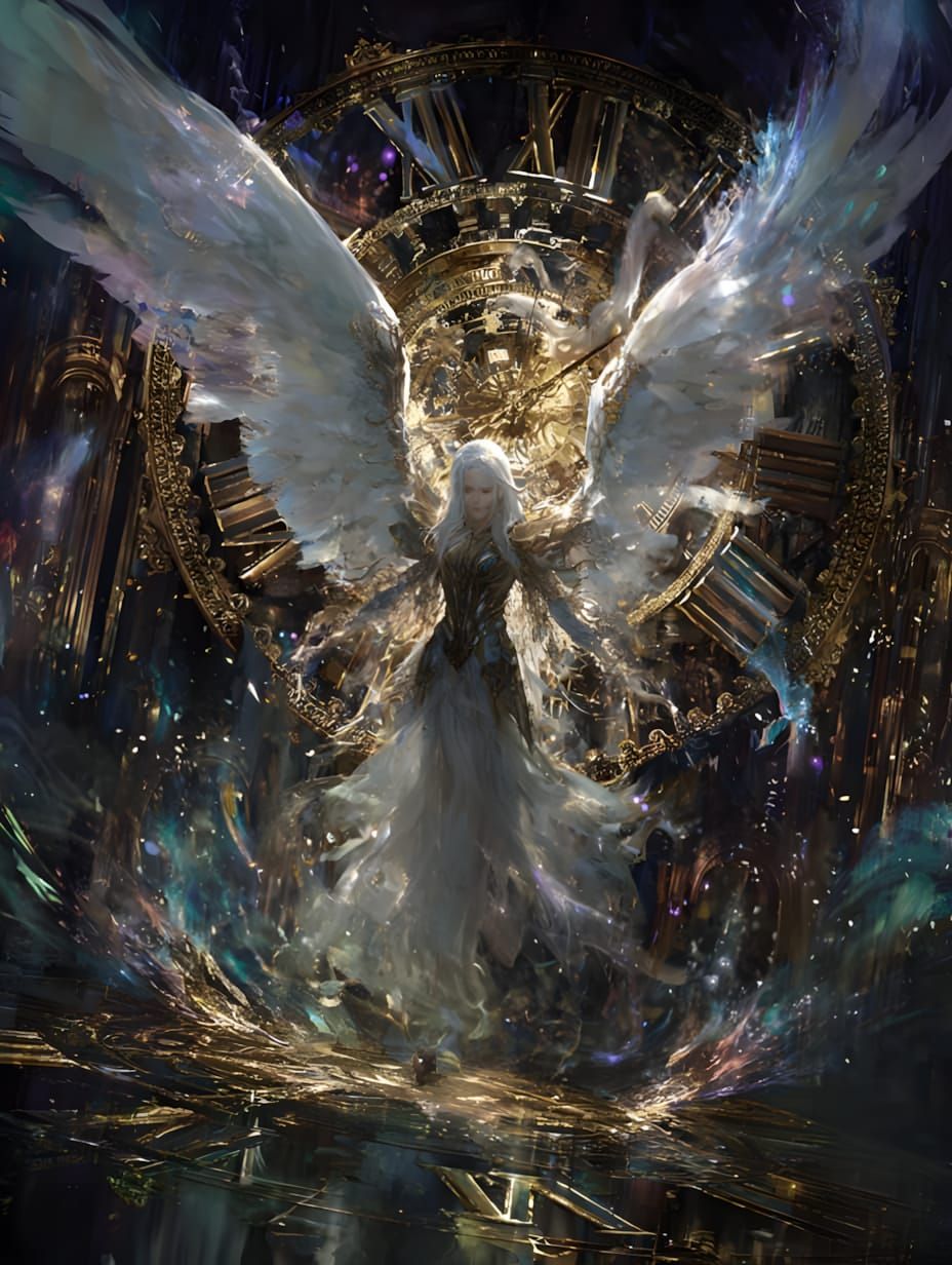 Angel of time