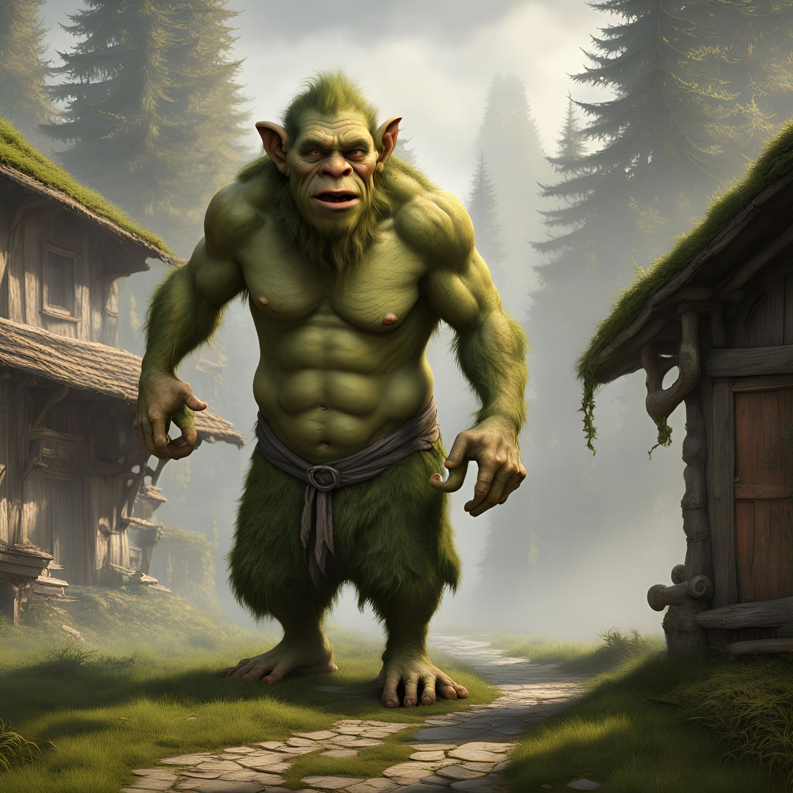 Country Troll - AI Generated Artwork - NightCafe Creator