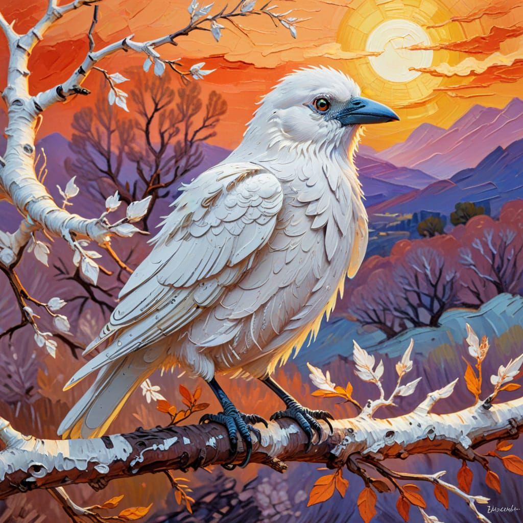 White raven