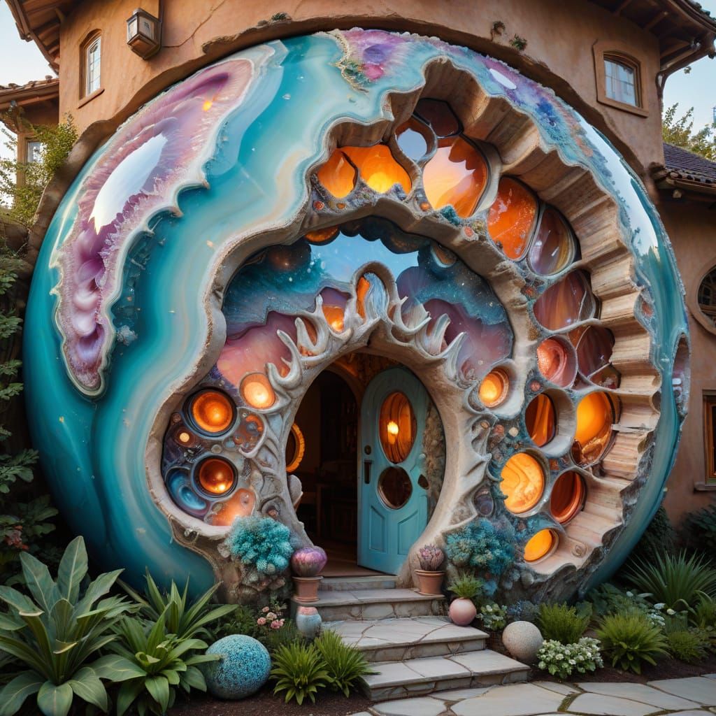 A curious gemstone dwelling.  by @kjscosm 