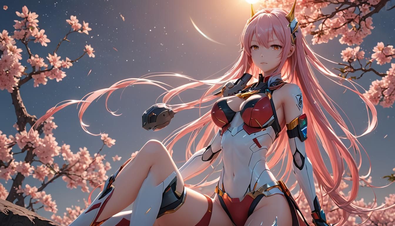 By artist "anime", 3d anime art, inspired by WLOP, Artstatio...
