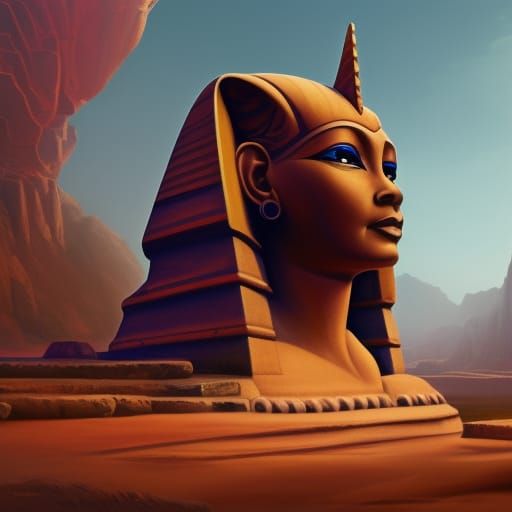 Sphinx  by @Wisest Of Owls