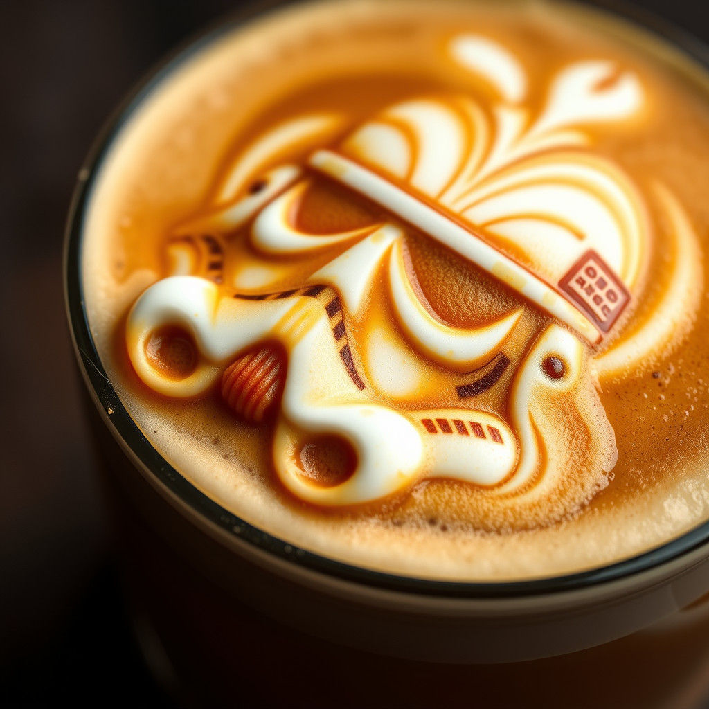 Come to the dark side we have chocolate mocha latte  by @Make me