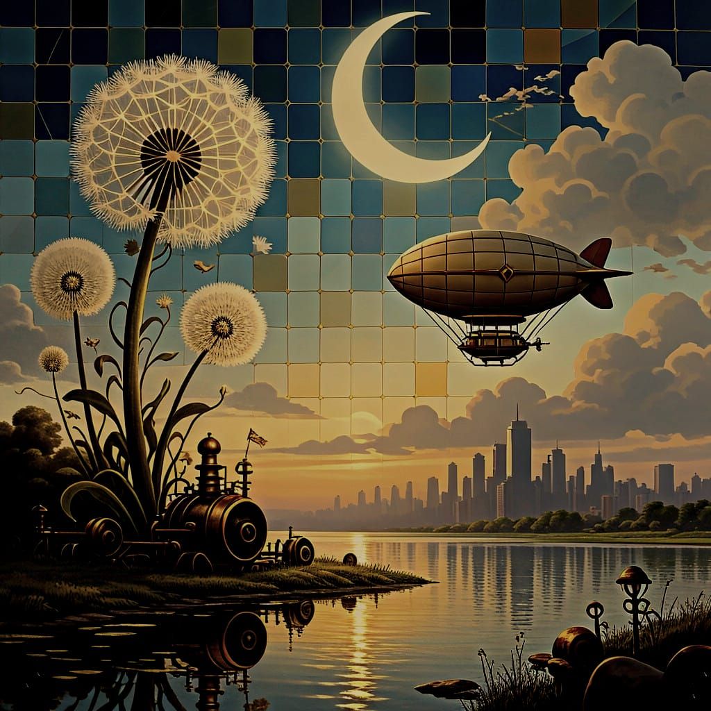 "Surrealistic Landscape"