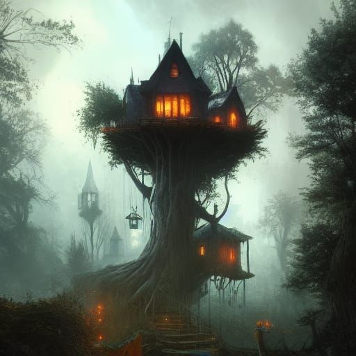 witches treehouse undefined