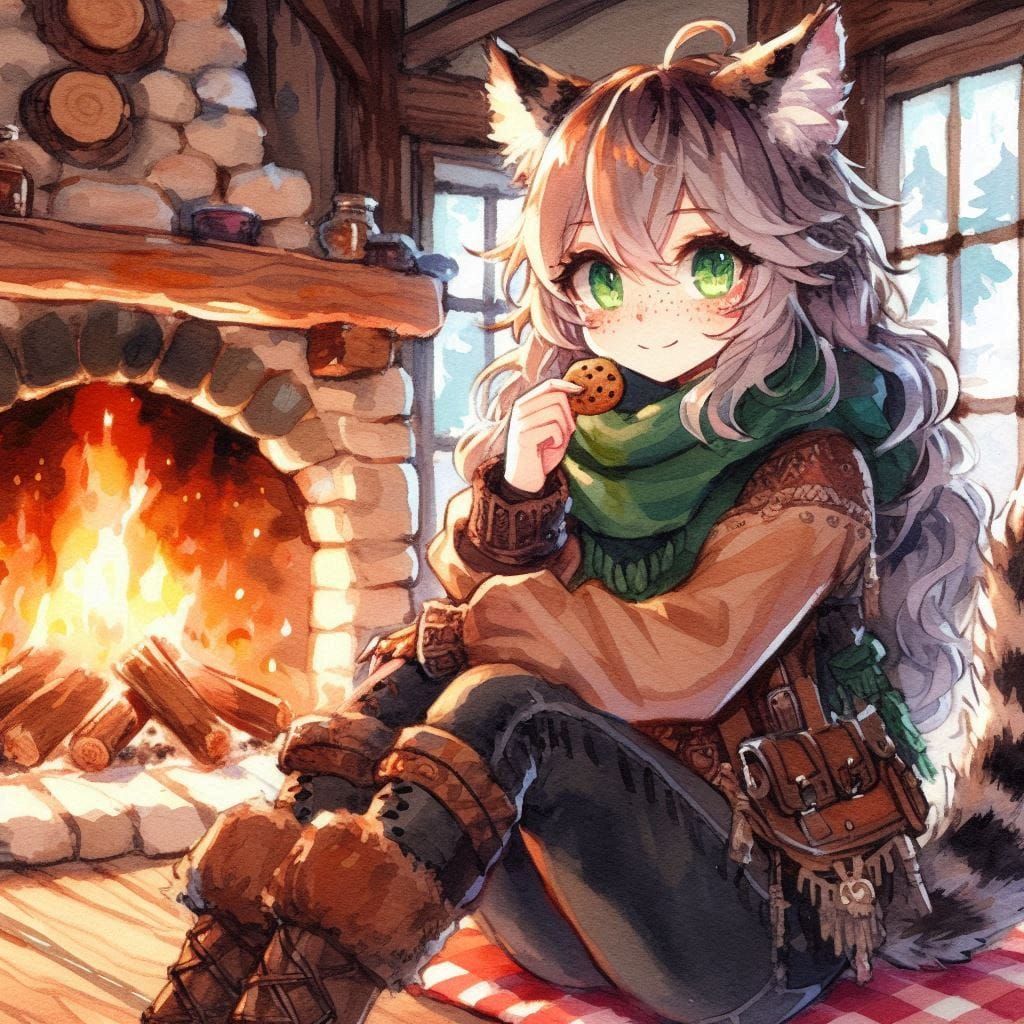 Just a visit with SPi's yummy cookies :)