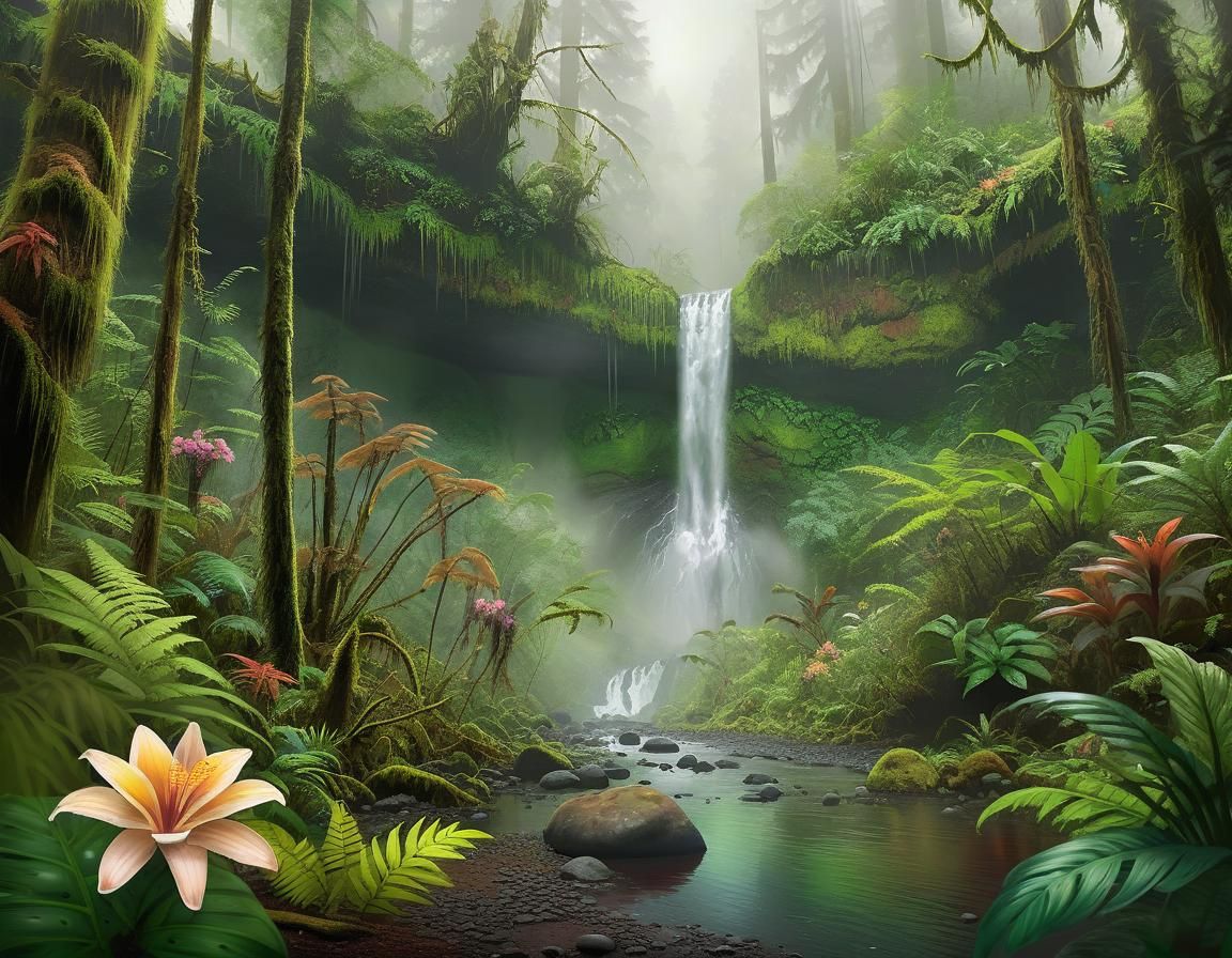 Oregon Rainforest  by @Colin Davis