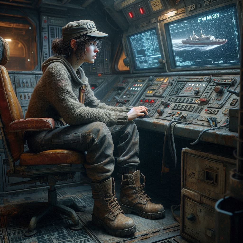 That's not a contact, that's the first ship bearing the name ''Star Maiden''