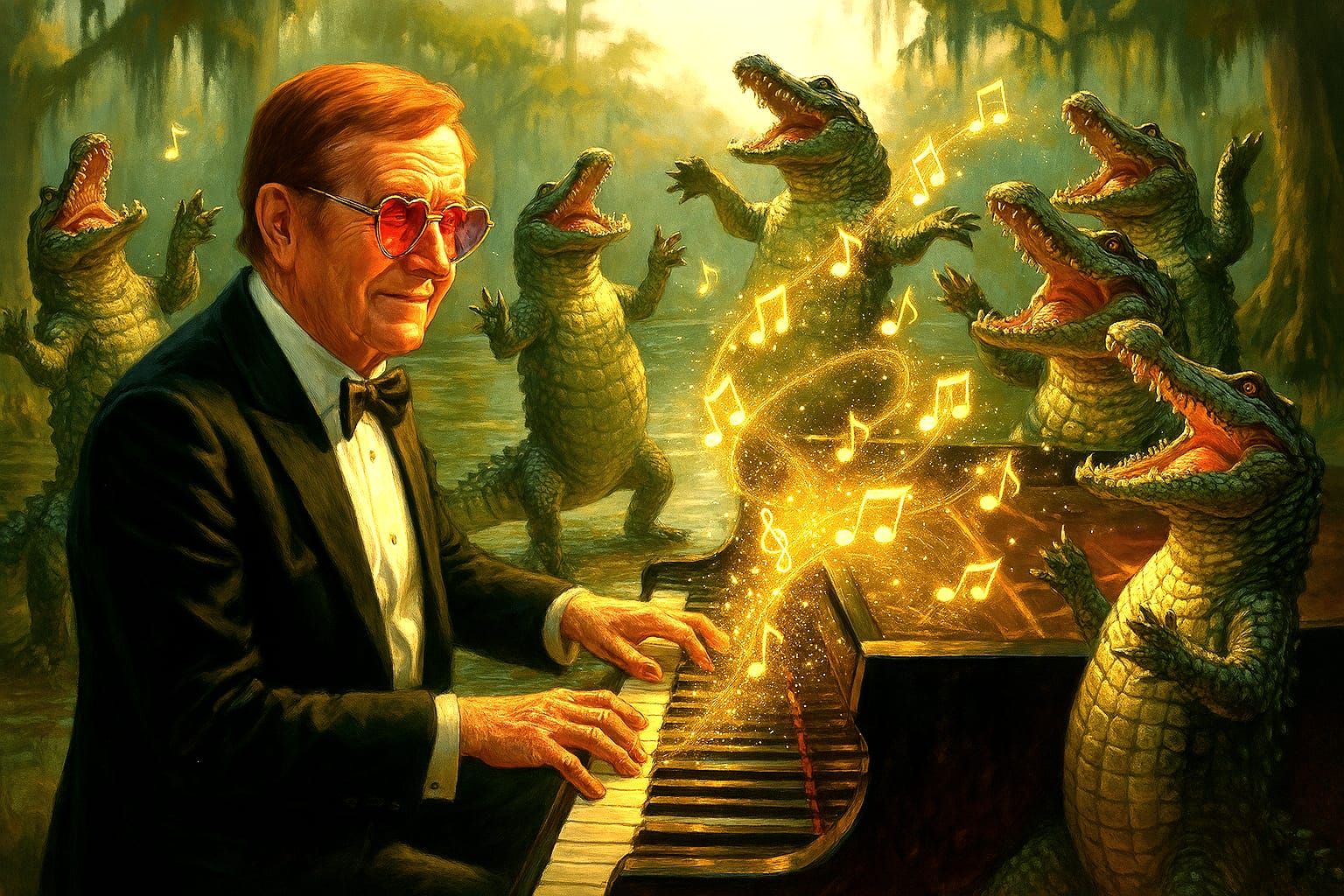 The magic of Crocodile Rock
