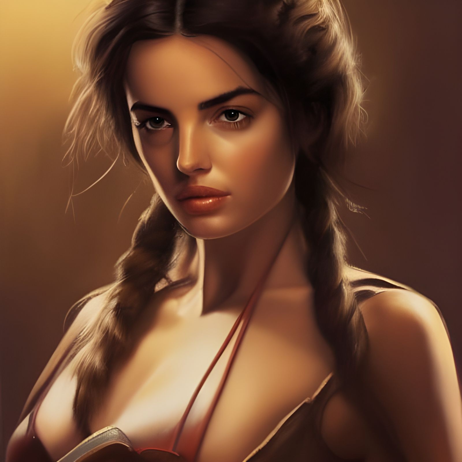 Lara Croft Ai Generated Artwork Nightcafe Creator