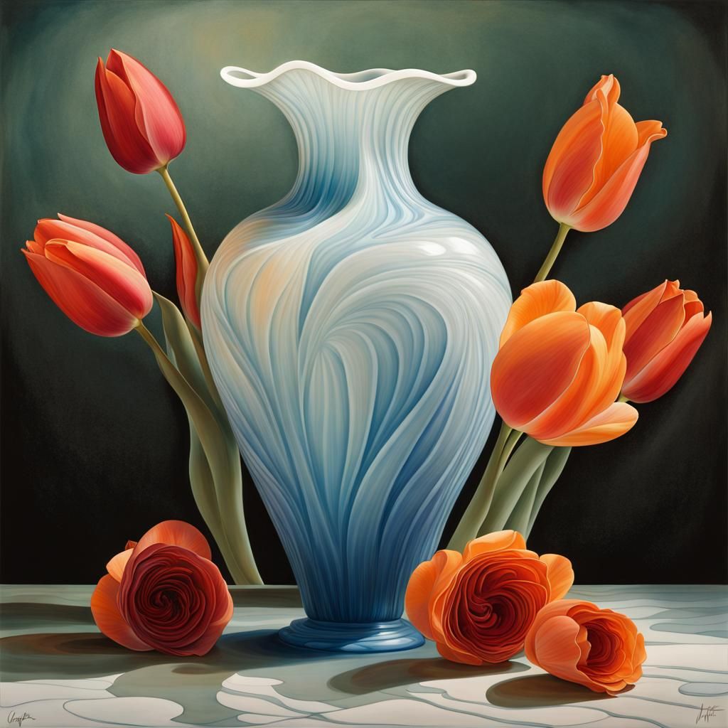A flower vase