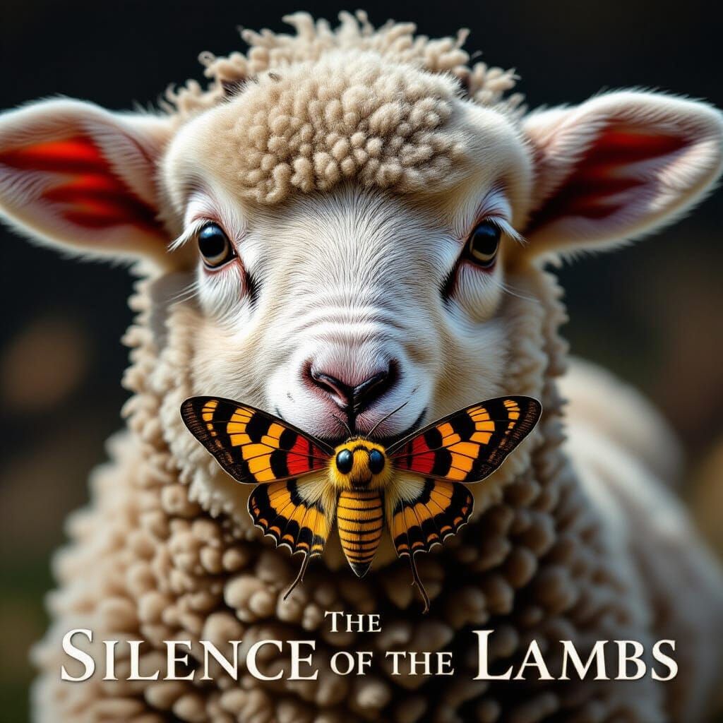 the silence of the lambs  by @Hani