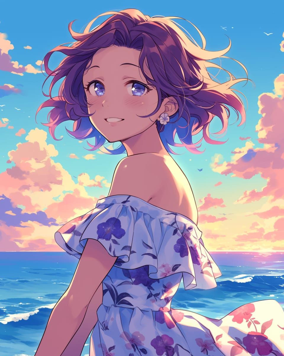 A Happy Day At The Beach