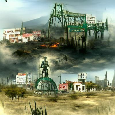 Fallout 3 Veracruz Mexico concept art