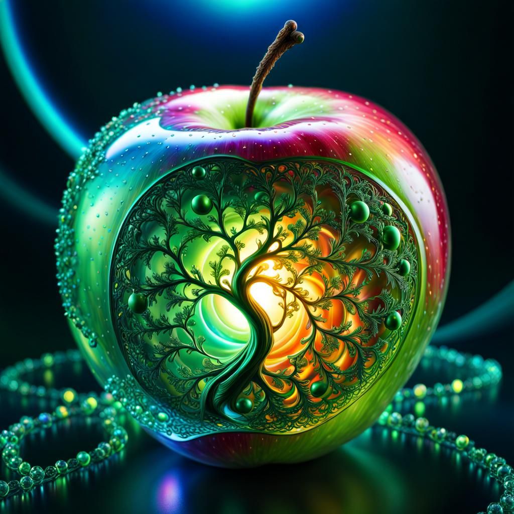 Green apple   by @MrMaracuja