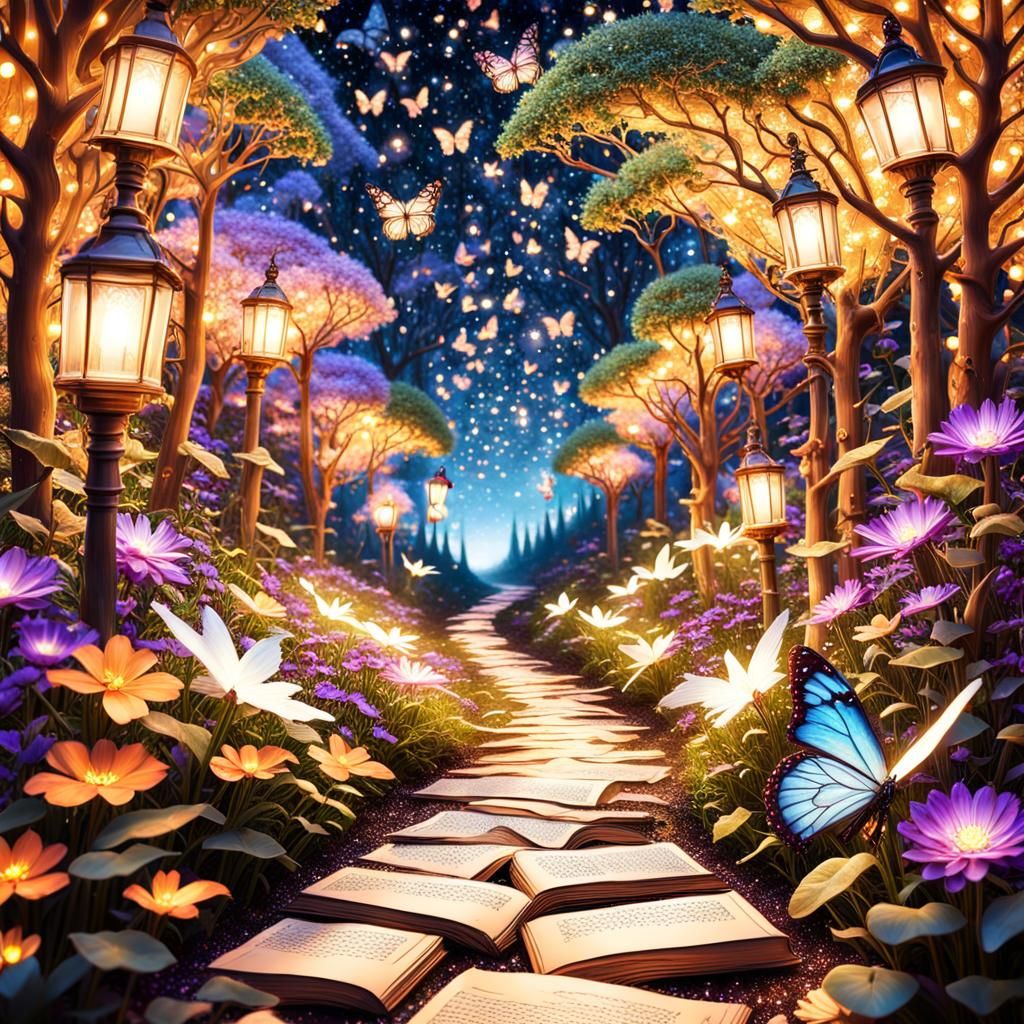 Luminous Walk  by @TeacherMawer