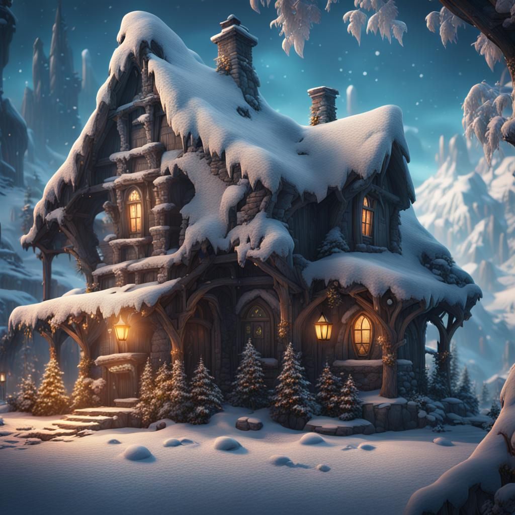Snow cottage