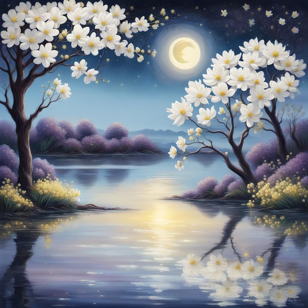 Moonlight Over Water