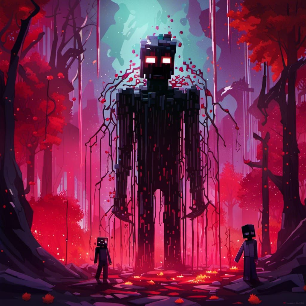 Free Minecraft Enderman AI Voice Model Generator on Kits.ai