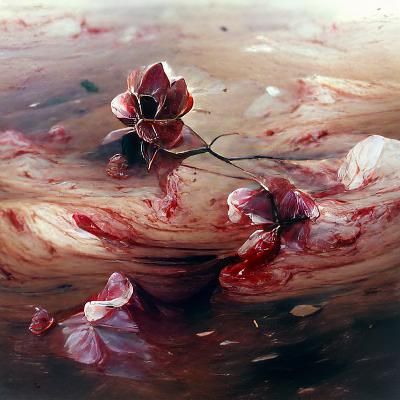 Blood, bruises, petals