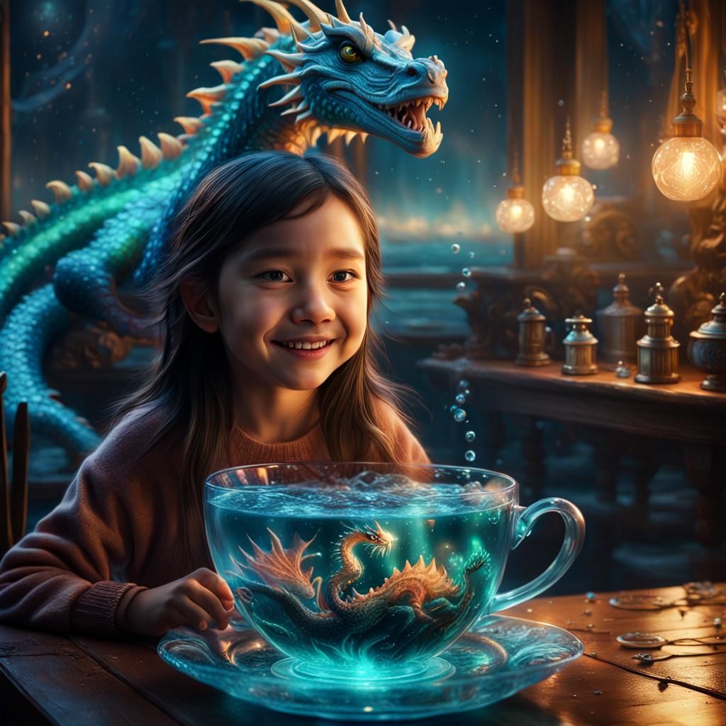 happy-girl-with-her-pet-dragon-and-baby-dragon-ai-generated-artwork