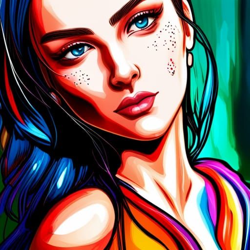 Hyperrealistic Princess Portrait with Detailed Eyes