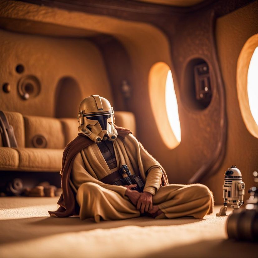 tatooine smuggler living room - AI Generated Artwork - NightCafe Creator