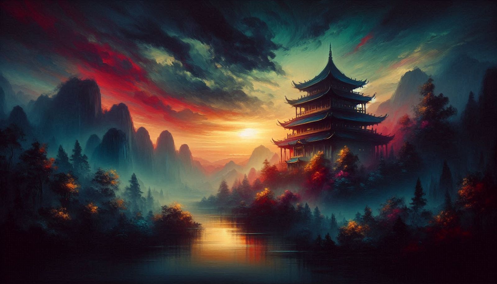 Colour wash gradient