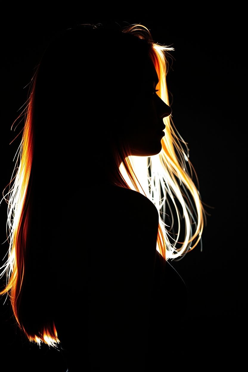 "Backlit Hair"