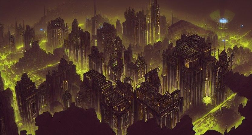 Gothic city pandemic