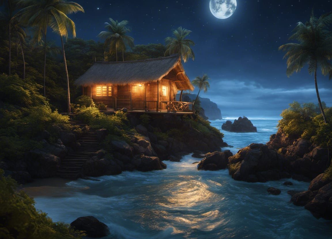 Hawaiian Getaway  by @CosmicEcho