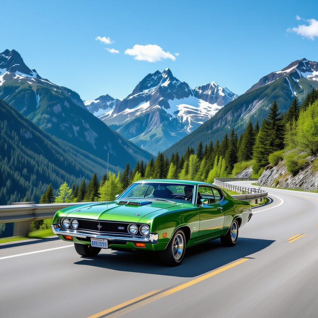 green Torino  by @tamalita