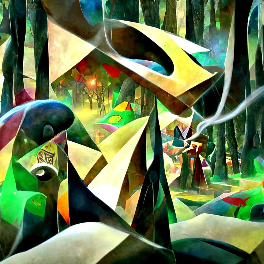 some strange forest
