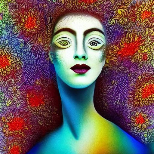 LOVE_VOGUE_surreal WOMAN BEAUTY FACE FACE FACE SPECTRAL_FADI...