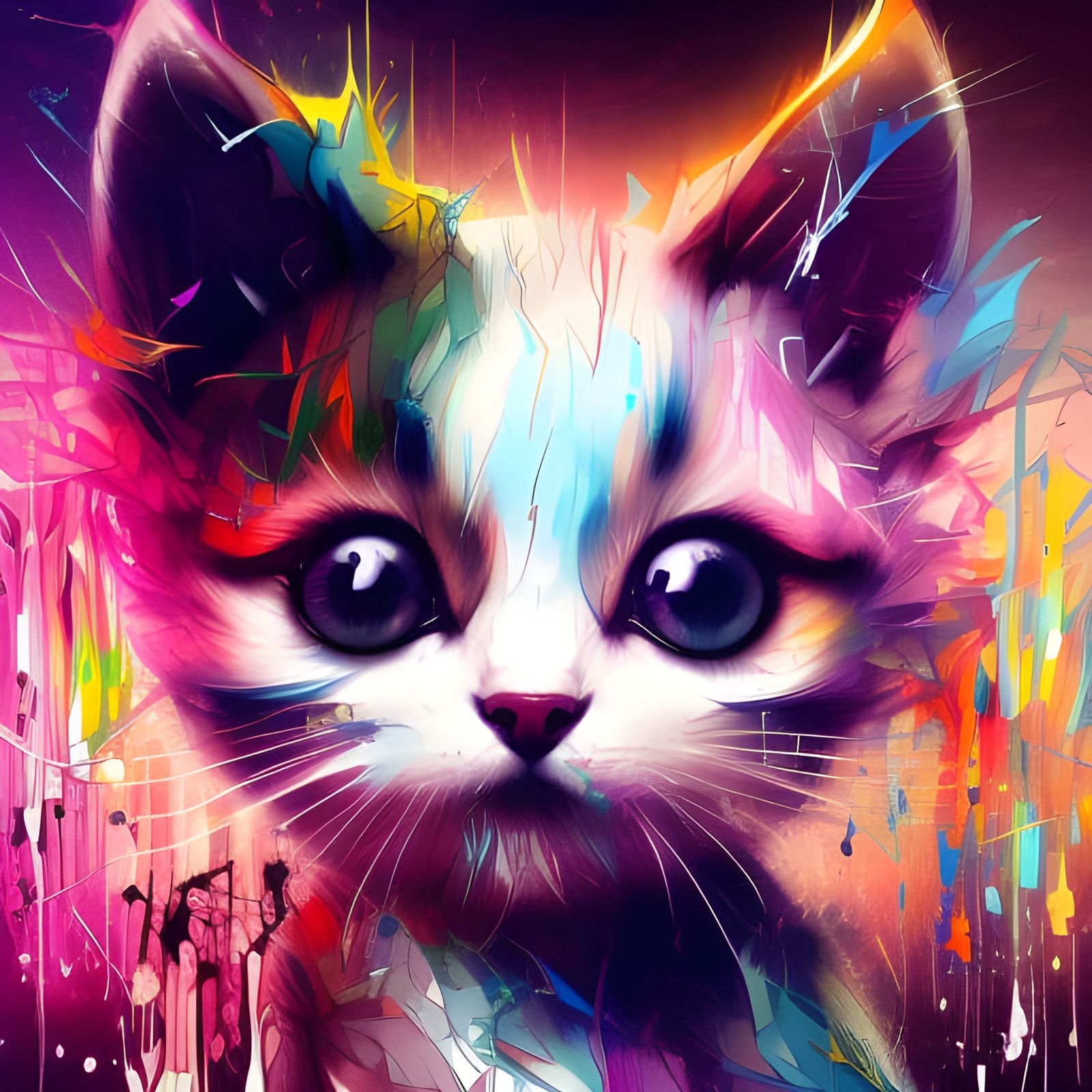 Kittens True Colors  by @Miguelito101