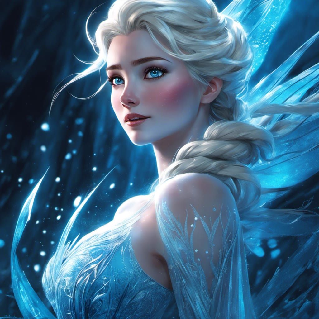 Elsa - AI Generated Artwork - NightCafe Creator