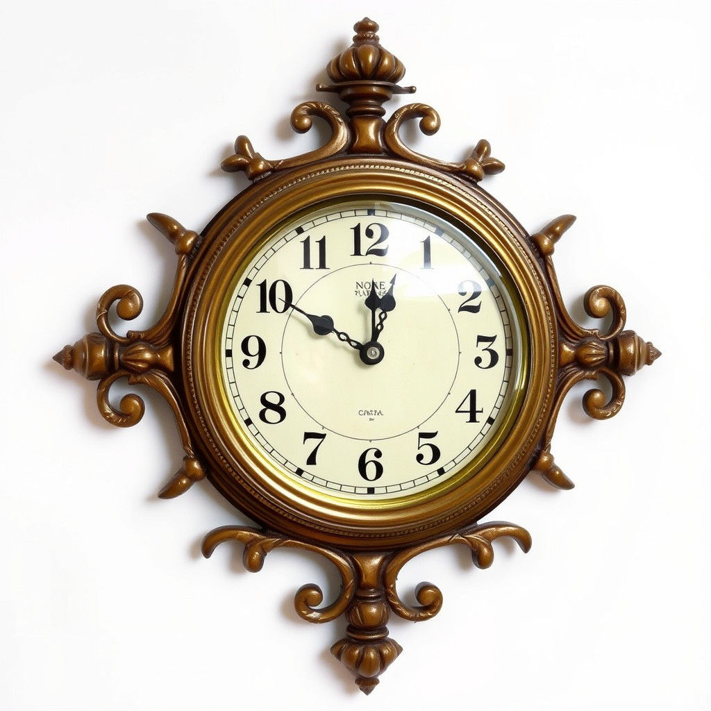A vintage unique clock!