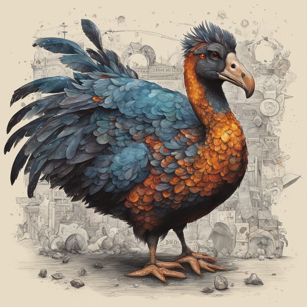 NOX33. Dodo Bird  by @Nenad Trifunov Karamazov