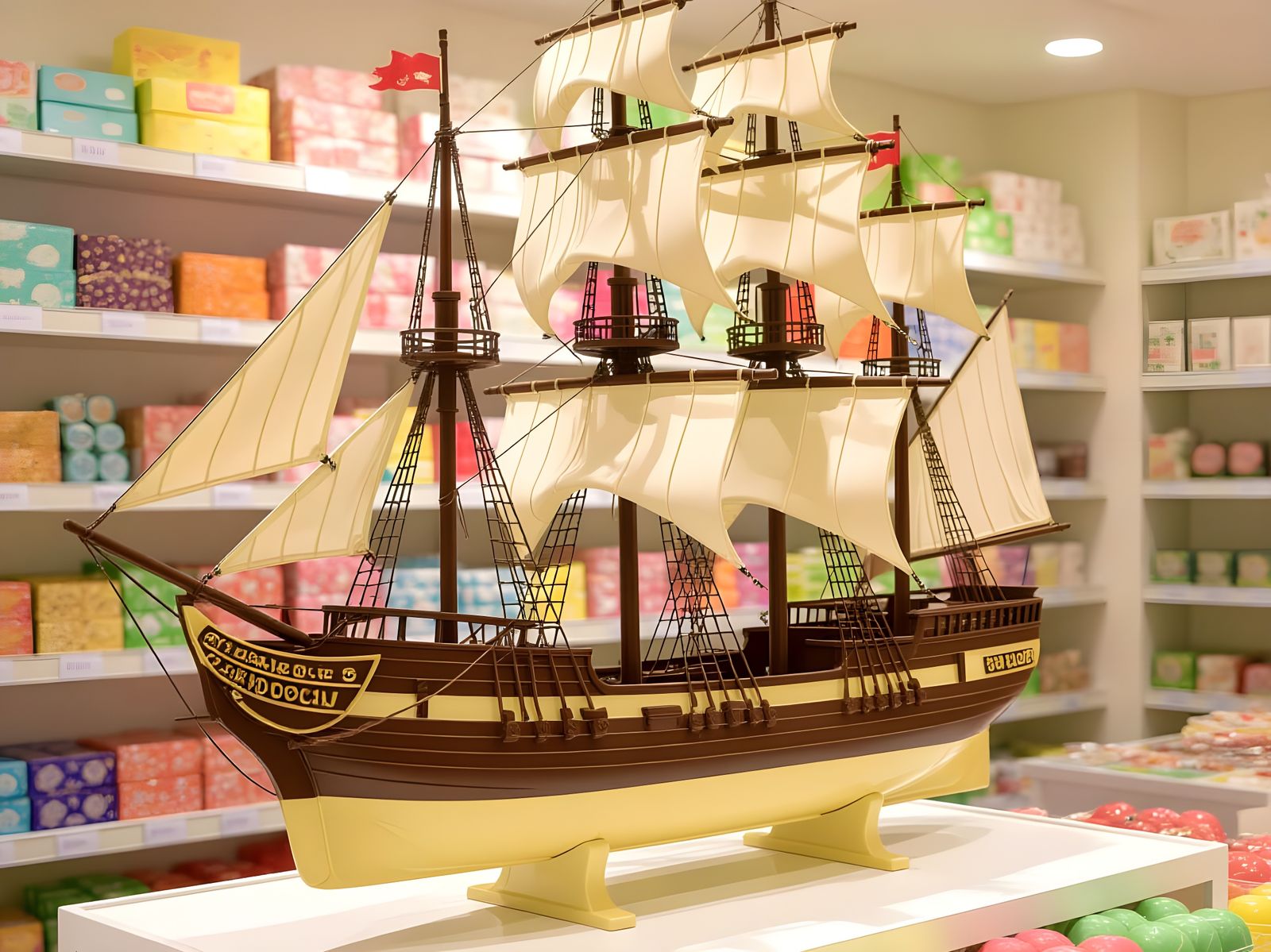 Chocolate Clipper Ship Masterpiece  by @Gary Murakami