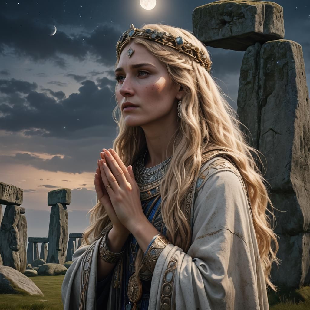 Priestess of the Iceni.  by @Pyewacket