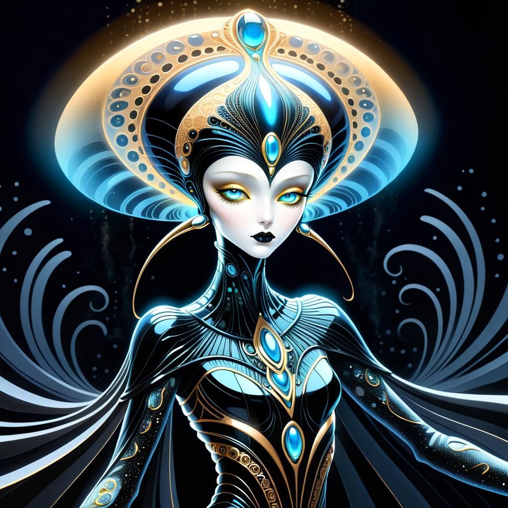 Erte's alien