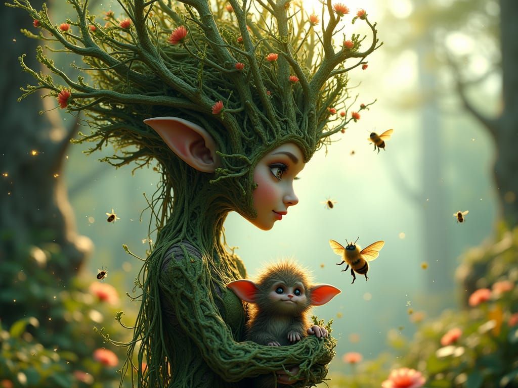 Forest Magic  by @Nettis