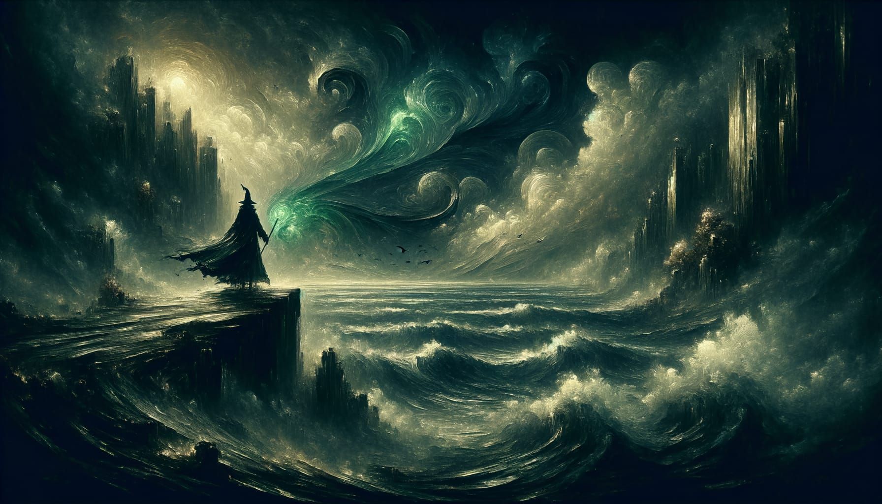 When the ocean remembered his name