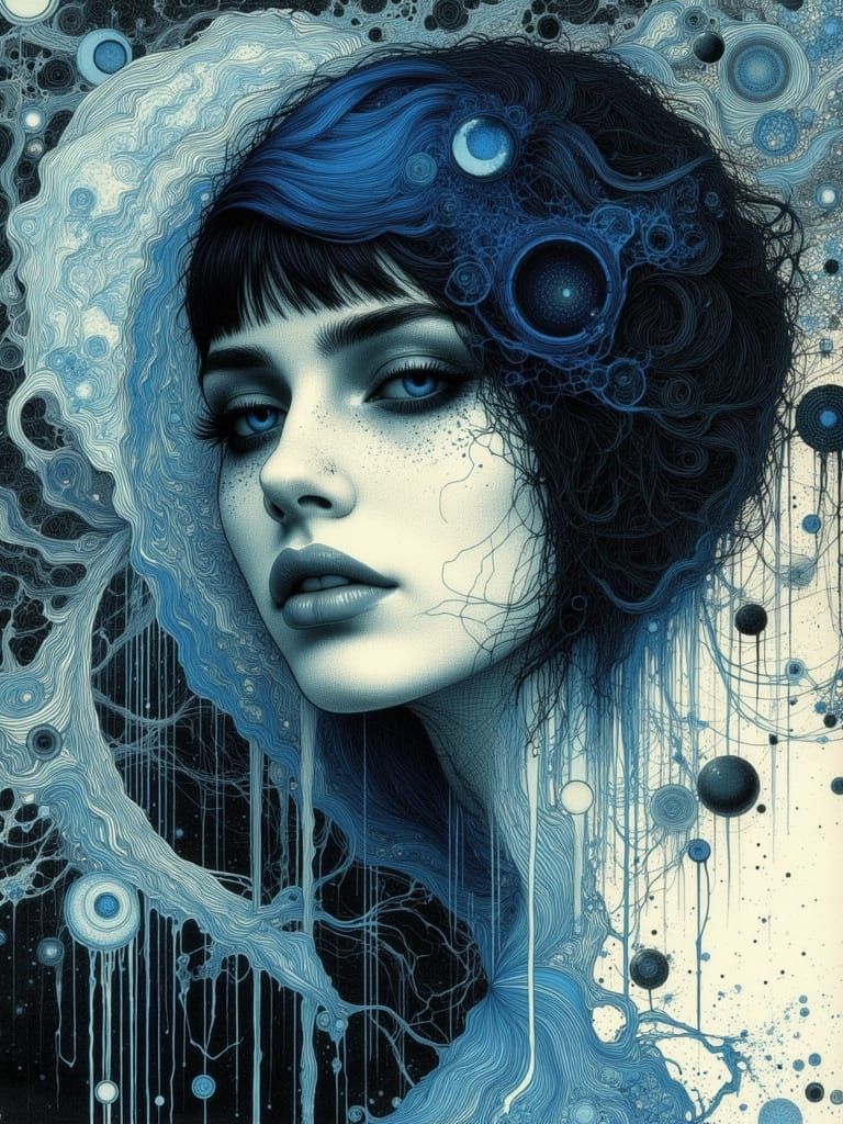 Blue  by @DarkerButOlder