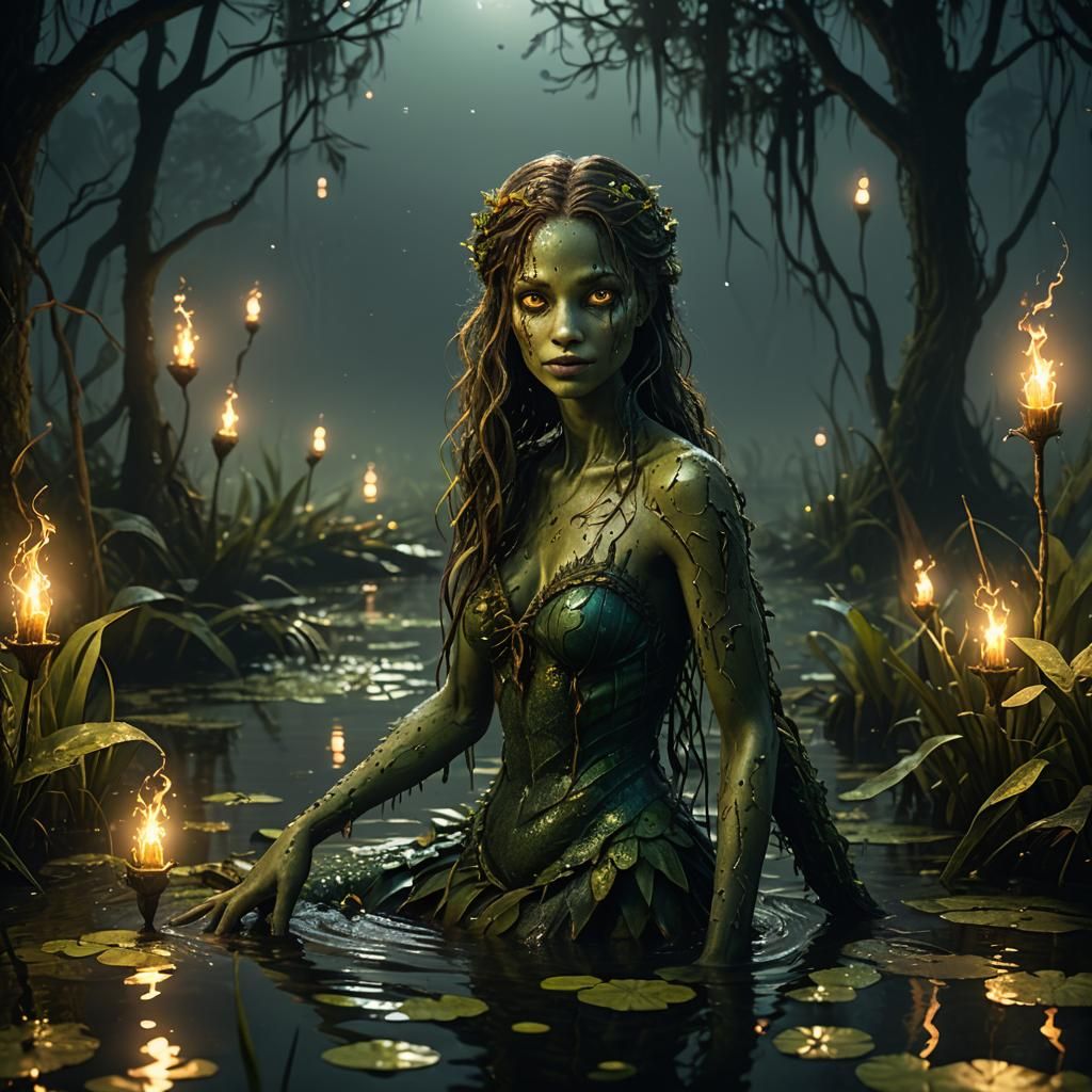 Swamp mermaid pt.4