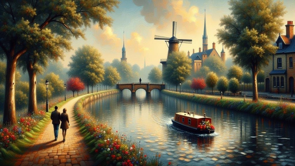 Riverside Walk  by @Simon Snow