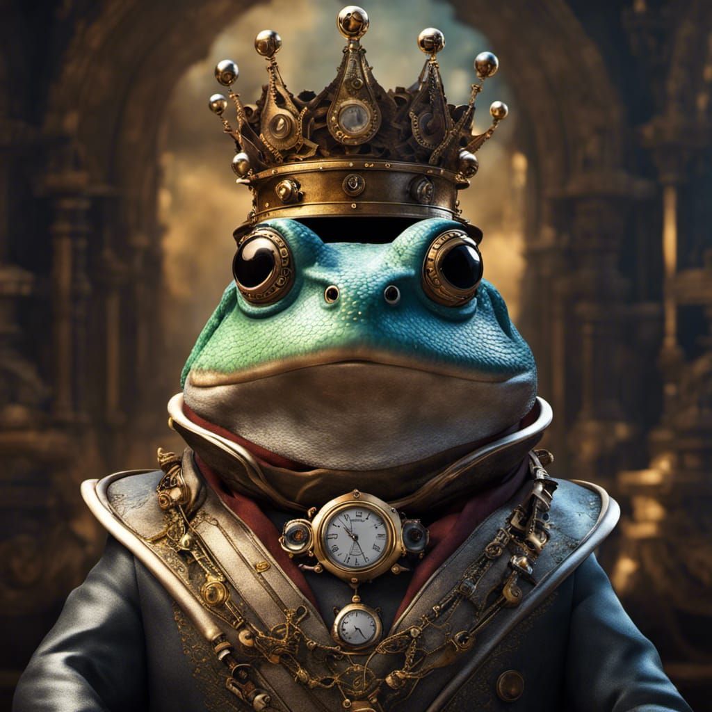 King Toad - Ai Generated Artwork - Nightcafe Creator