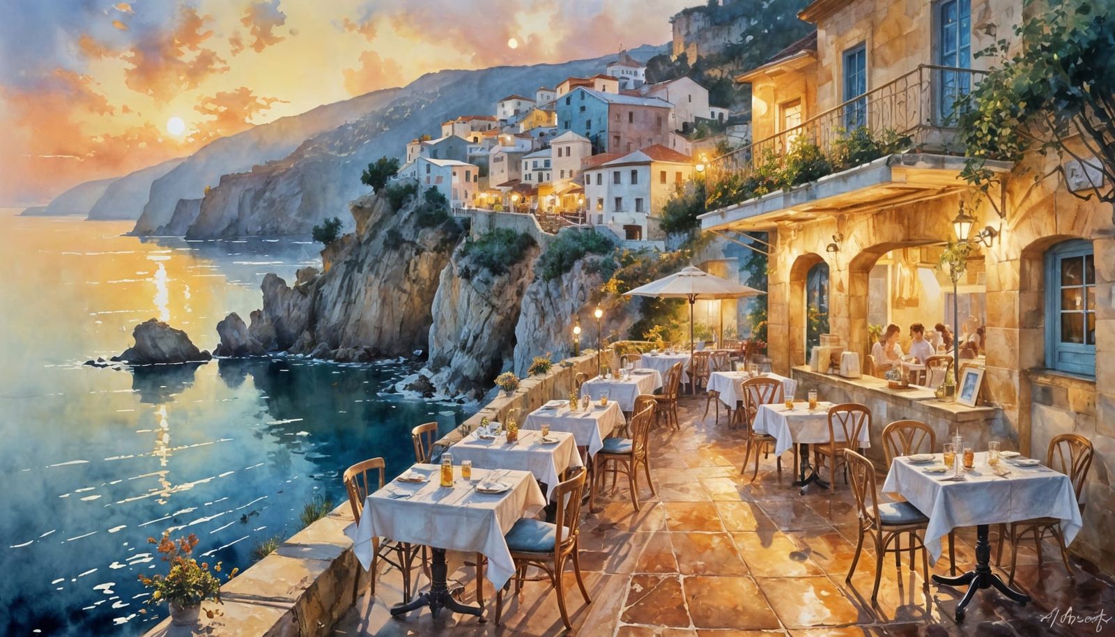 Cliffside Cafe   by @John P